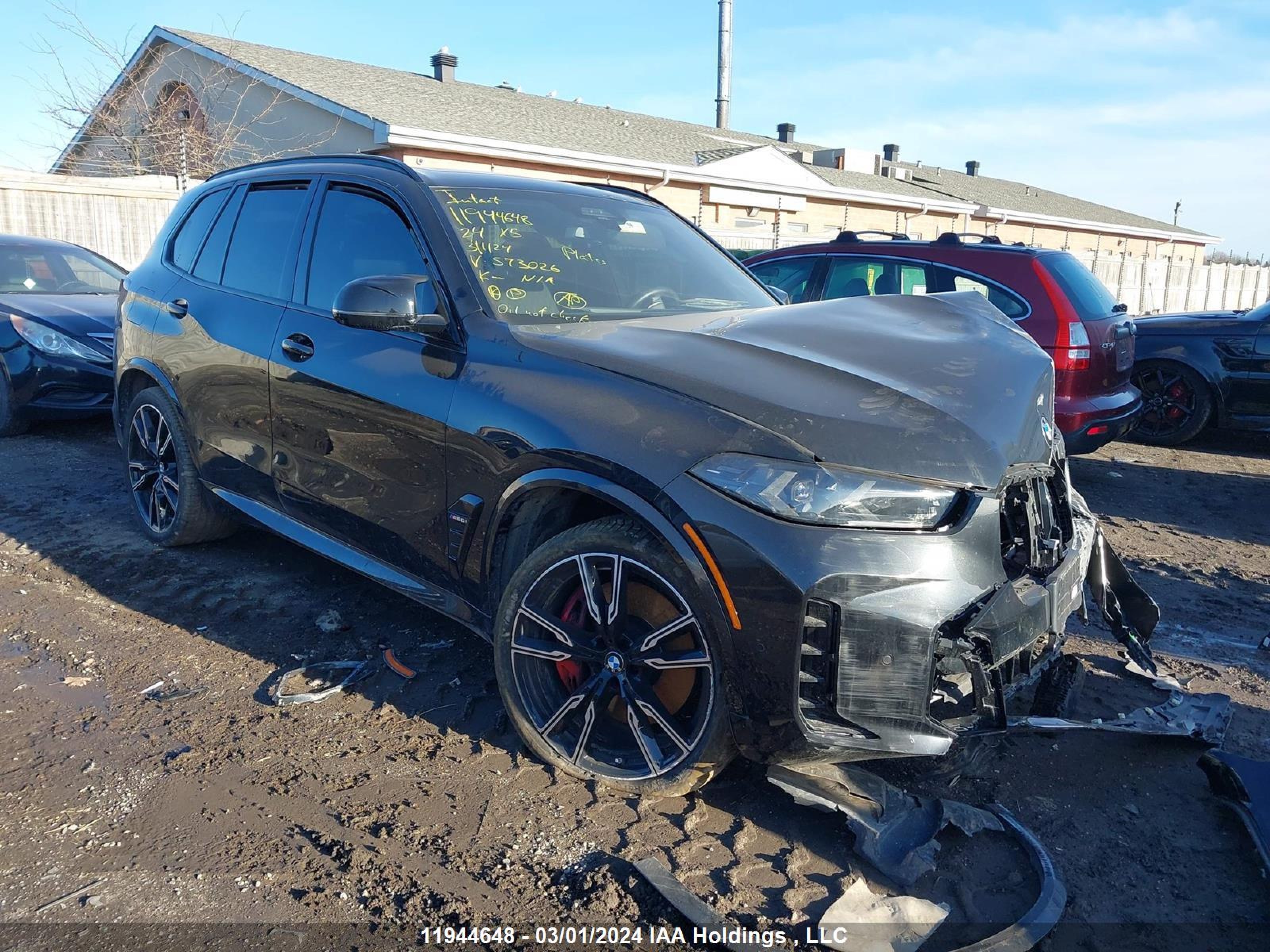 bmw x5 m 2024 — VIN 5UX33EU06R9S73026